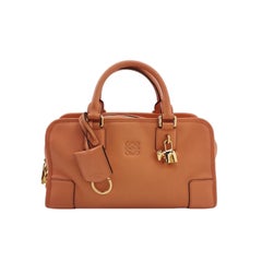 Loewe Amazona 28 in Orange Leather Goat Special Edition
