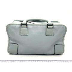 Loewe Amazona 29 Blue Leather Elephant Lock Silver-tone Hardware