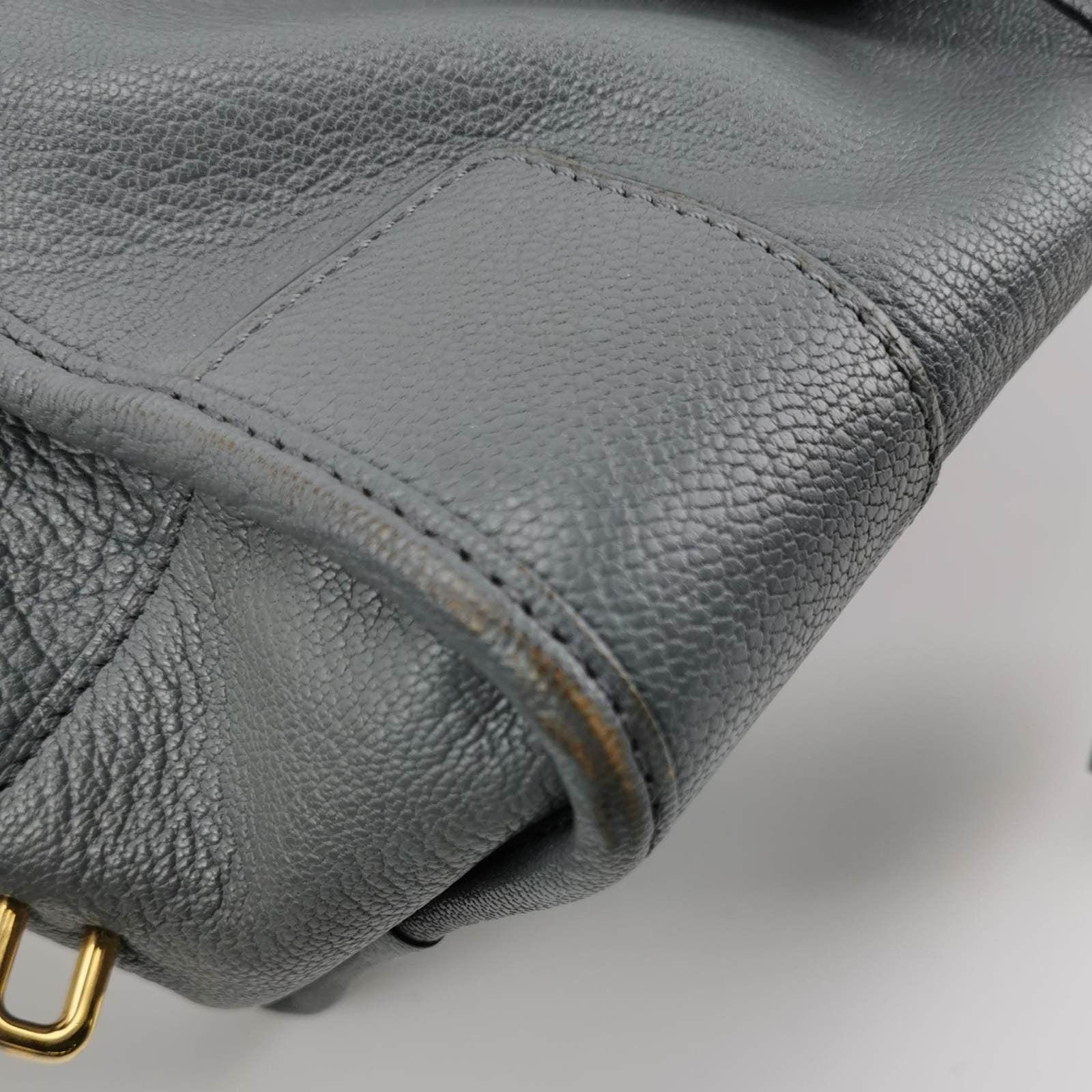 Loewe Amazona 29 en piel de cordero gris 6