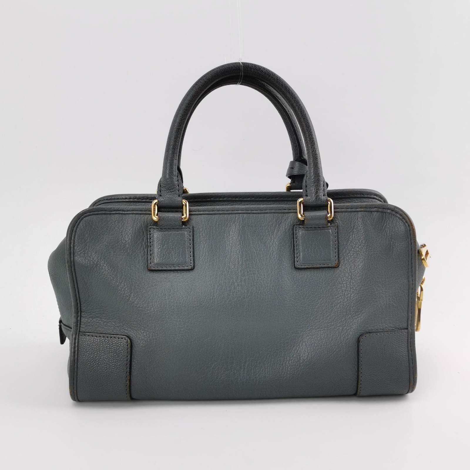 Loewe Amazona 29 en piel de cordero gris 2