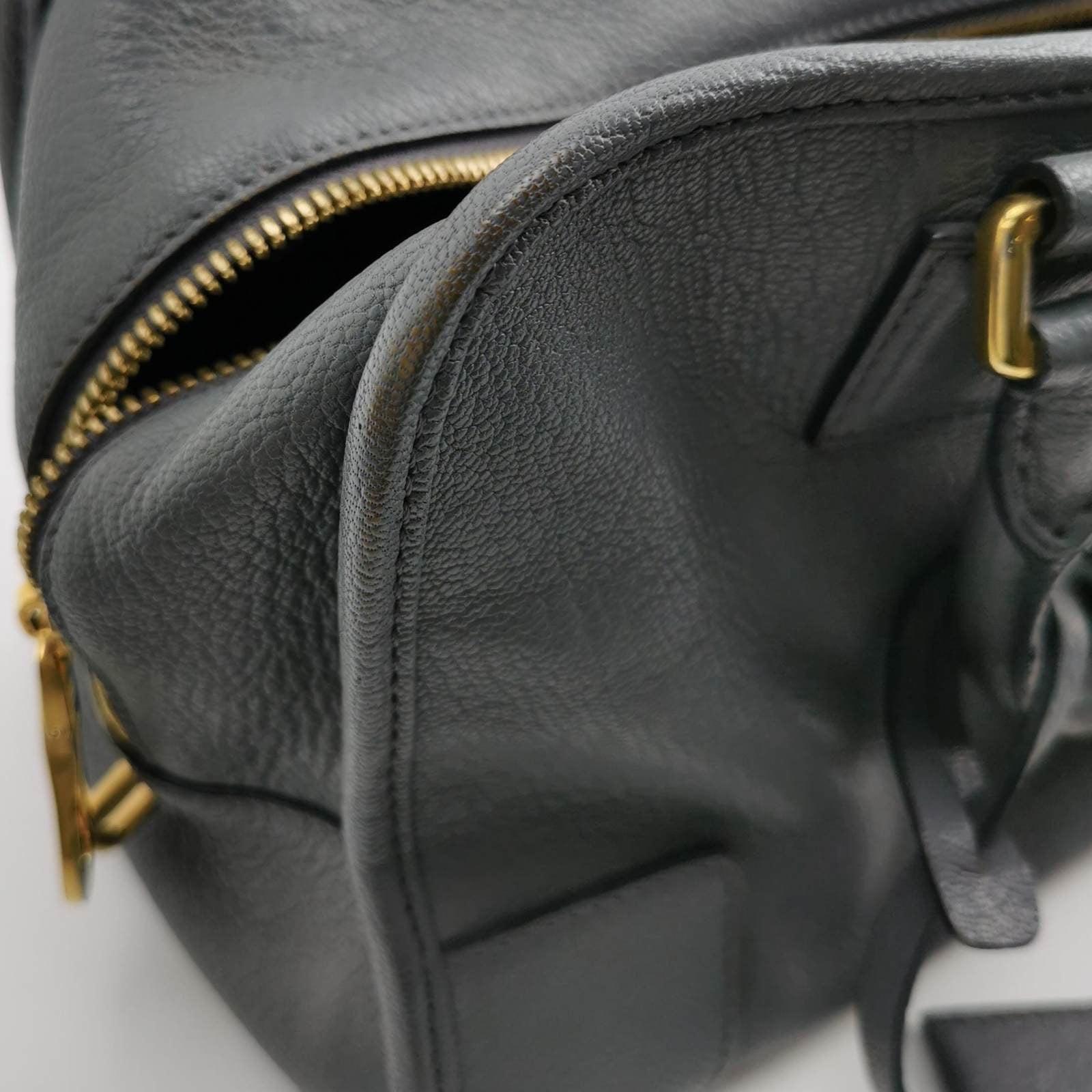 Loewe Amazona 29 en piel de cordero gris 3