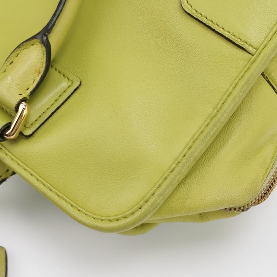 Loewe Amazona 29 in Olive Green Lambskin Leather 8