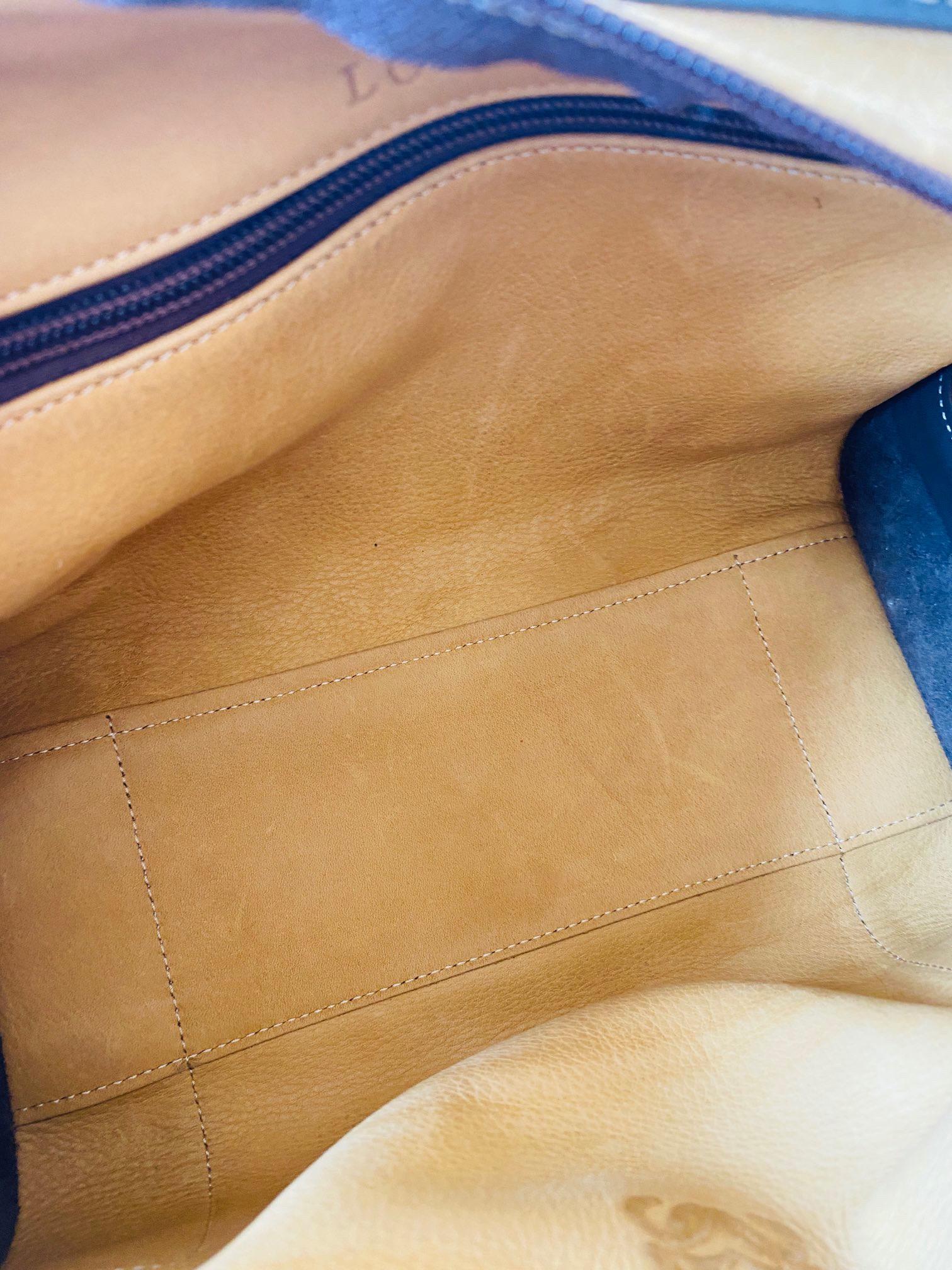 Loewe Amazona 29 Tan Brown Brown Suede and Leather Top Handle Bag en vente 6