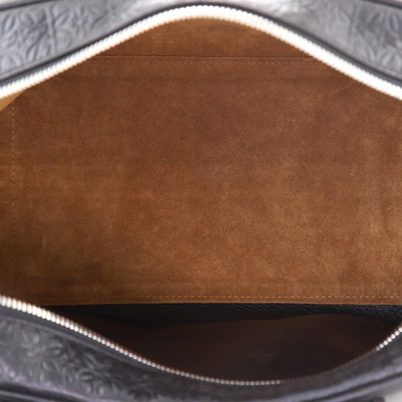 Loewe Amazona 75 Tasche Anagramm Geprägtes Leder Groß für Damen oder Herren