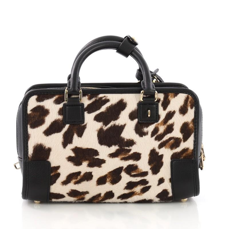 Loewe Amazona Bag Calf Hair 23 In Good Condition In NY, NY