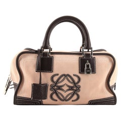 Loewe - Sac Amazona en daim cousu 28