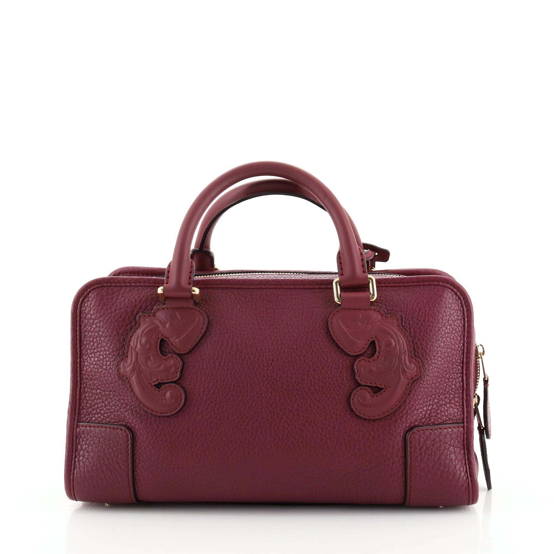 Loewe Amazona Barocco Tasche Leder 28 (Braun)
