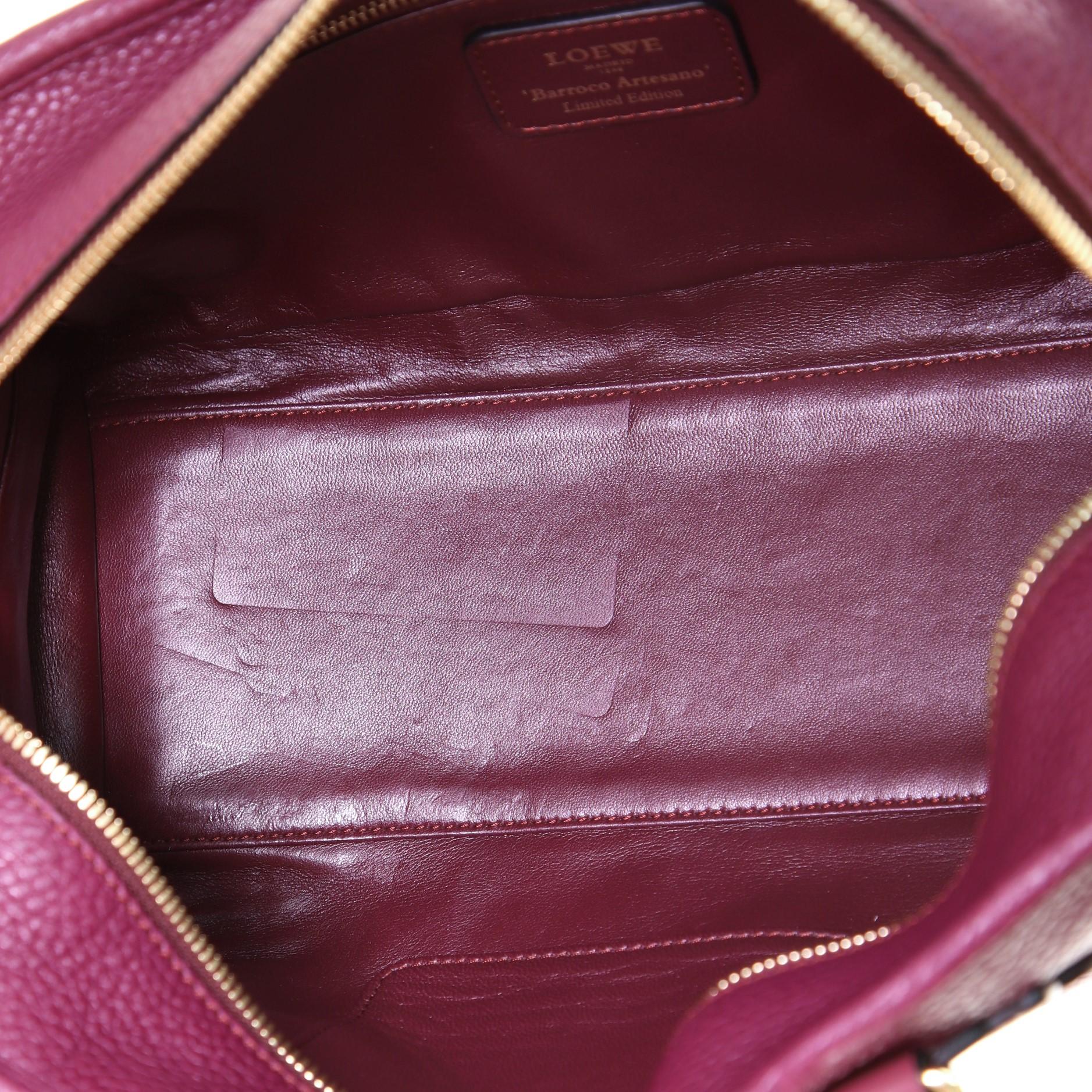 Loewe Amazona Barocco Tasche Leder 28 für Damen oder Herren