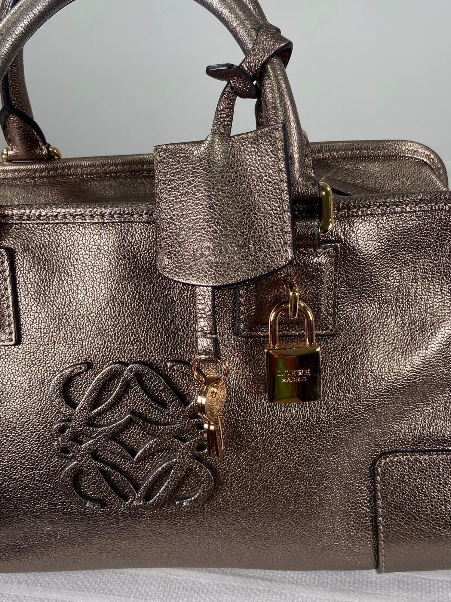 bronze handbag