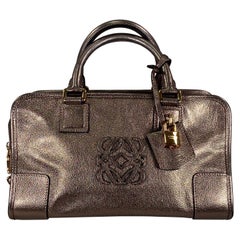 Loewe Amazona Bronze Goatskin Handbag