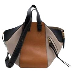 Loewe Bernstein-/Lichtbraune Hammock-Tasche