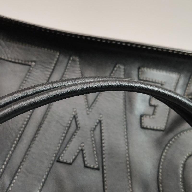 Loewe Anagram Love Logo Shopper Tote Black Medium 35cm For Sale 10