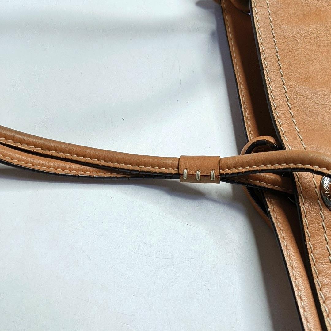 Loewe Anagram Love Logo Shopper Tote Camel Medium 33cm For Sale 10