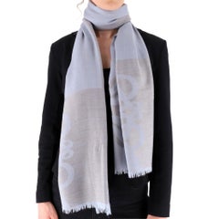 Loewe Anagram Wool, Silk & Cashmere Blend Scarf