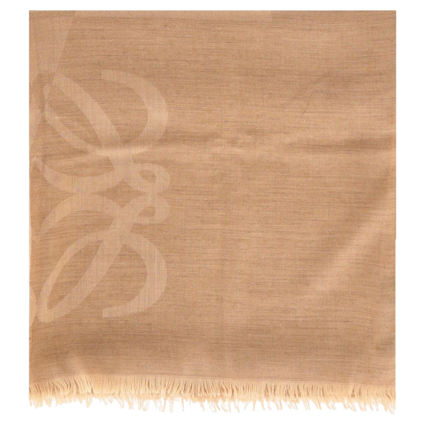 Sciarpa Loewe Anagram in misto lana, seta e cashmere