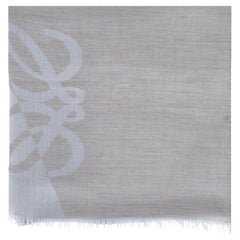 Loewe Anagram Wool, Silk & Cashmere Blend Scarf
