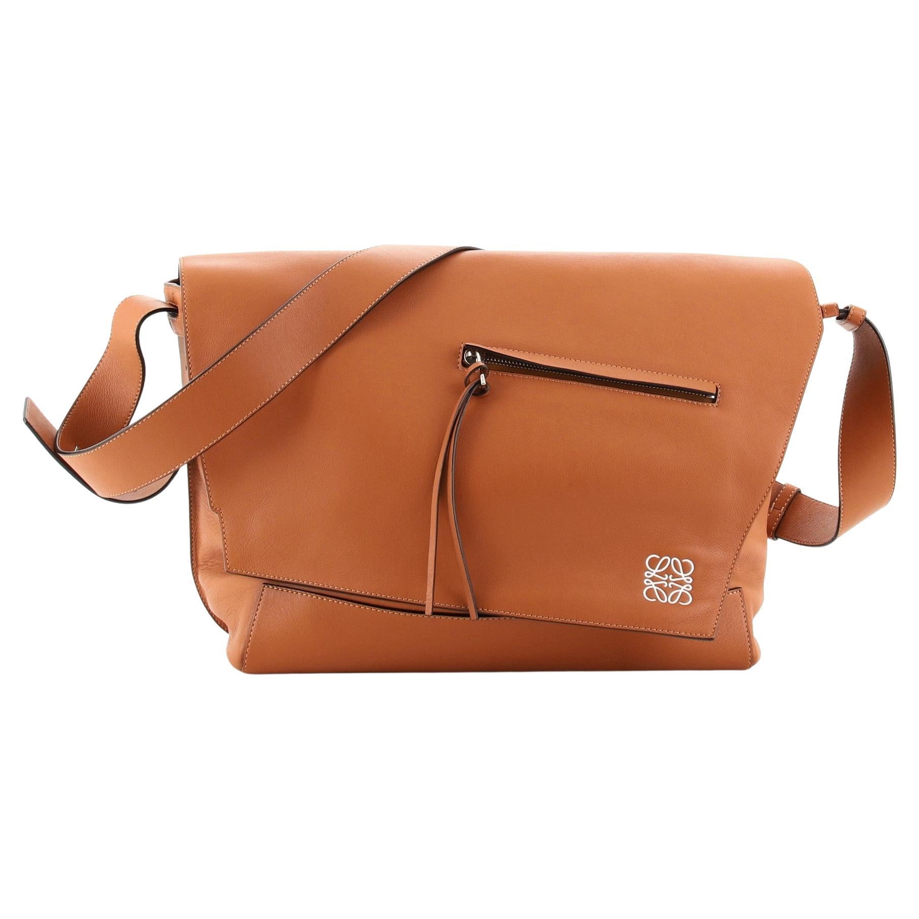 Loewe T Messenger Leather Large at 1stDibs loewe t messenger bag