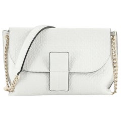 Loewe Avenue Crossbody Anagram Embossed Leather