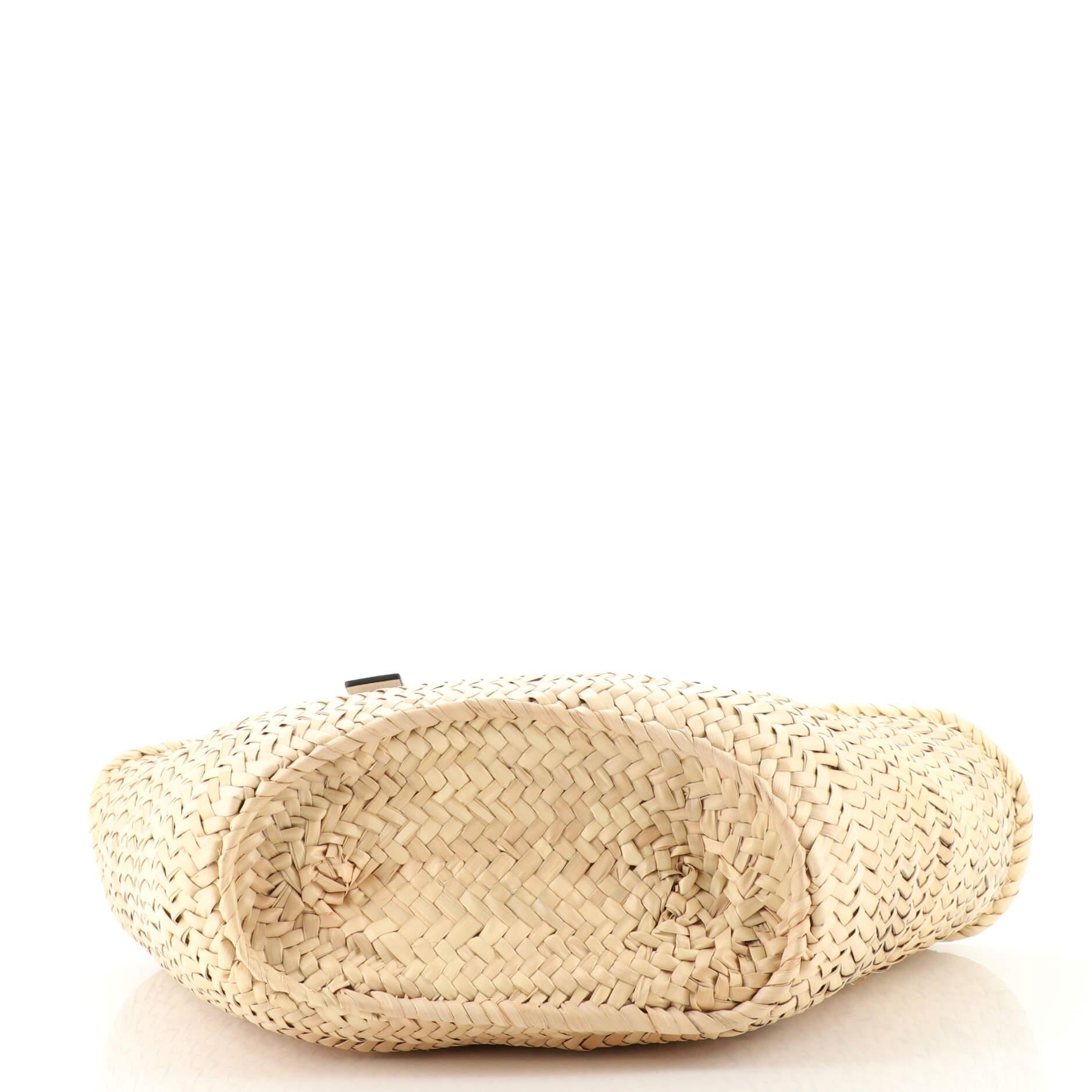 loewe raffia bag medium