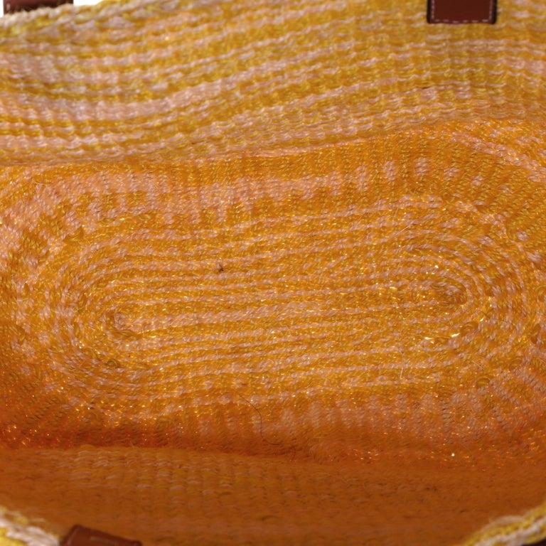 Loewe Basket Tote Raffia Medium at 1stDibs
