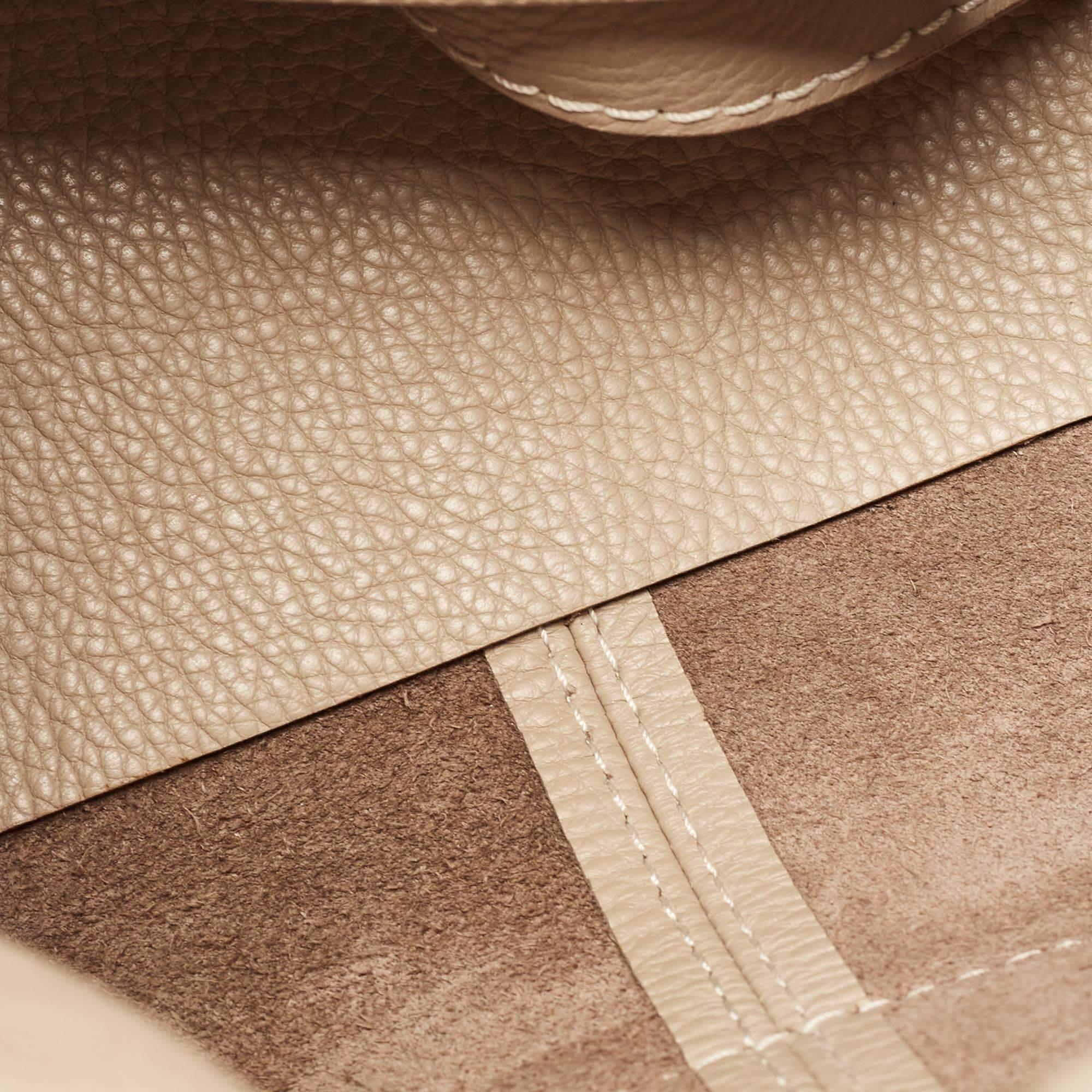 Loewe Beige Leather Special Edition Shoulder Bag For Sale 1