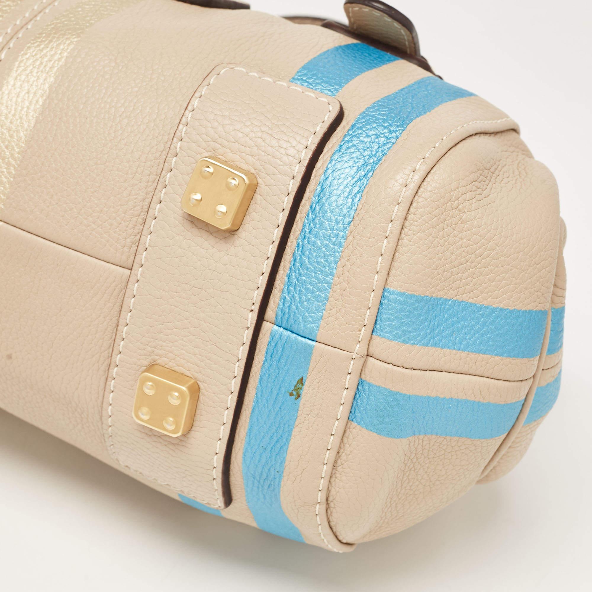 Loewe Beige Leather Special Edition Shoulder Bag For Sale 3