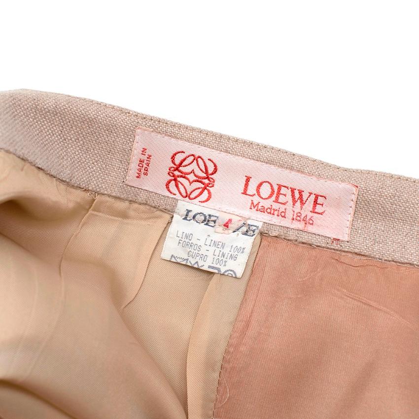 loewe cartoon skirt