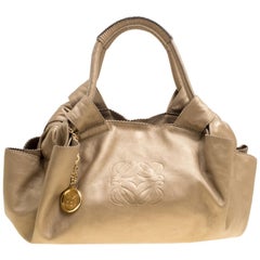 Loewe Beige Nappa Leather Aire Hobo