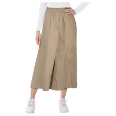 Loewe Beige Weites Bein Gekürzte Anagramm-Hose Größe XS Loewe Beige Weites Bein Gekürzte Anagramm-Hose Größe XS