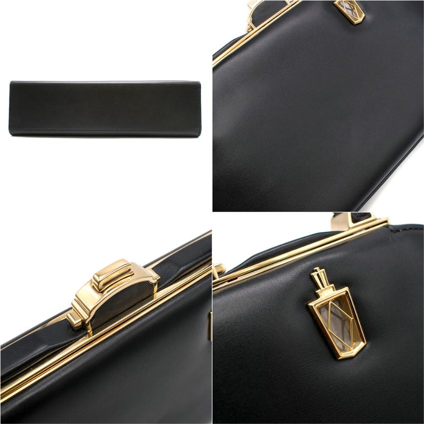 Loewe Black Box Calf Leather Lantern Bag For Sale 1