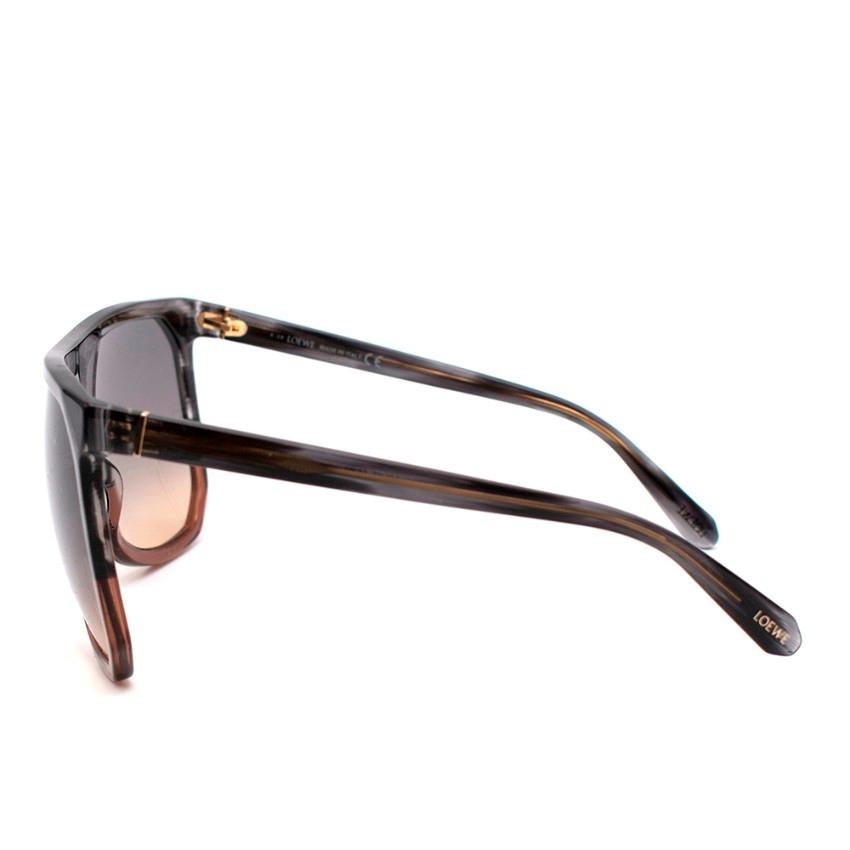 Gray Loewe Black/Brown Filipa Sunglasses