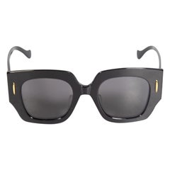 Loewe Black Butterfly Anagram Sunglasses