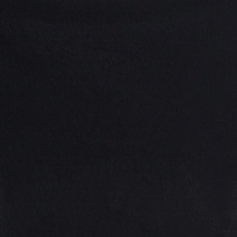 Loewe Black Crepe Knit Bateau Neck Tunic Top L In Good Condition In Dubai, Al Qouz 2