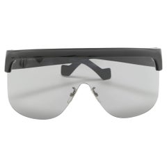 Loewe Black/Grey D Frame Mask Shield Sunglasses
