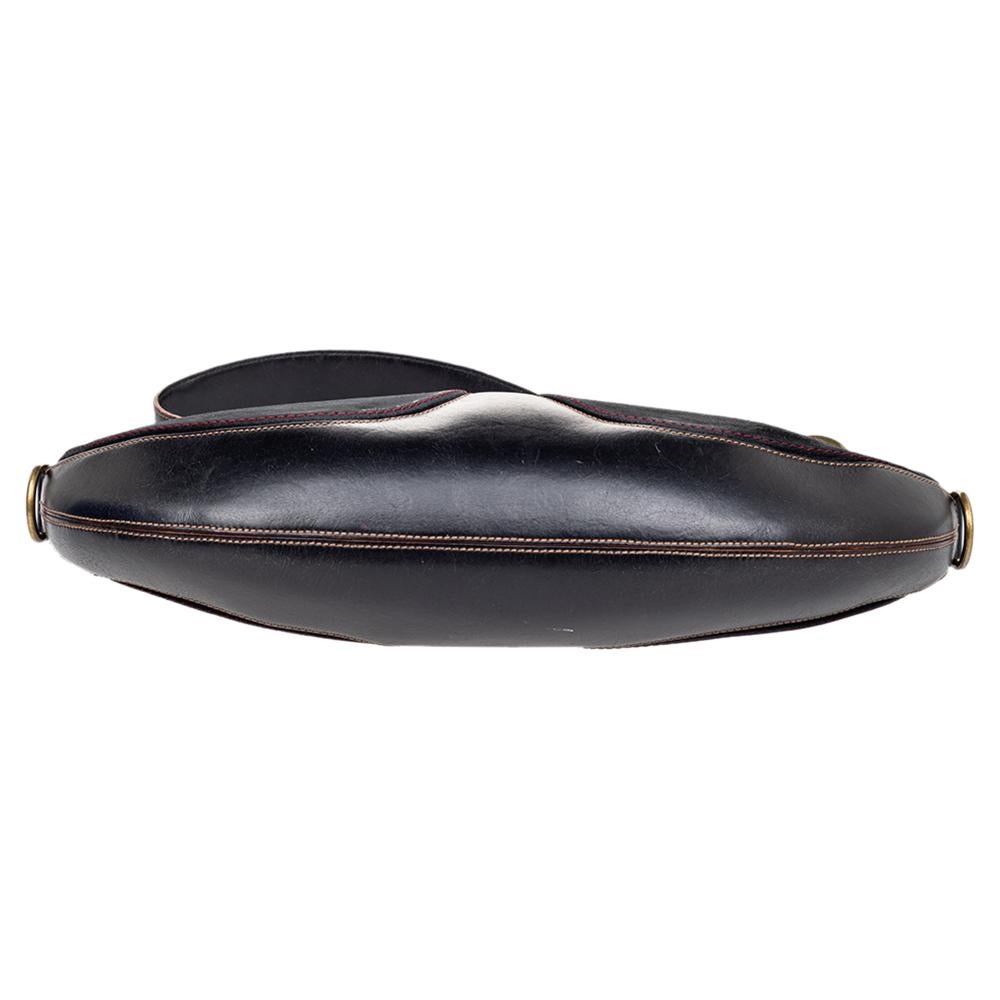 loewe black leather bag