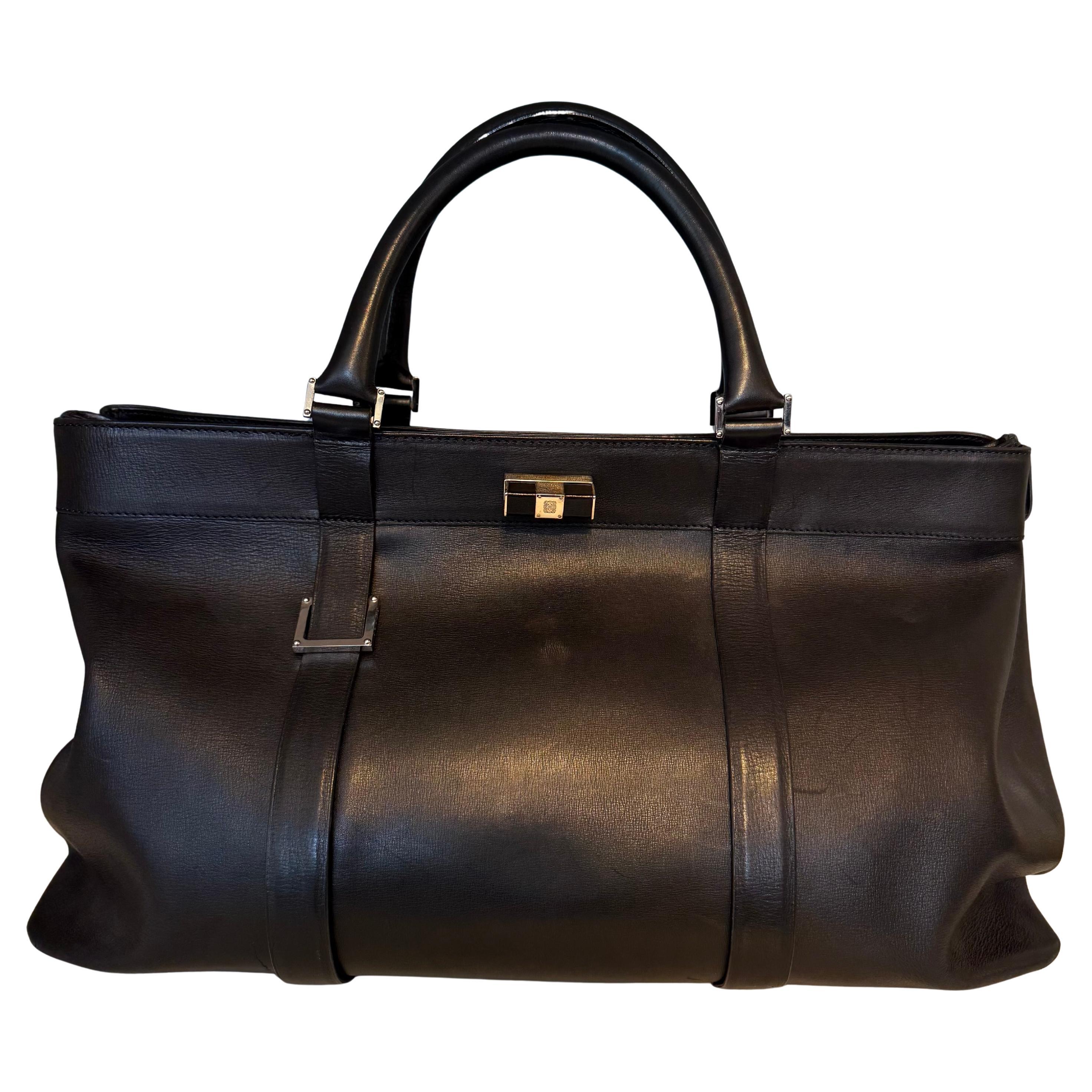 Loewe - Sac en cuir noir