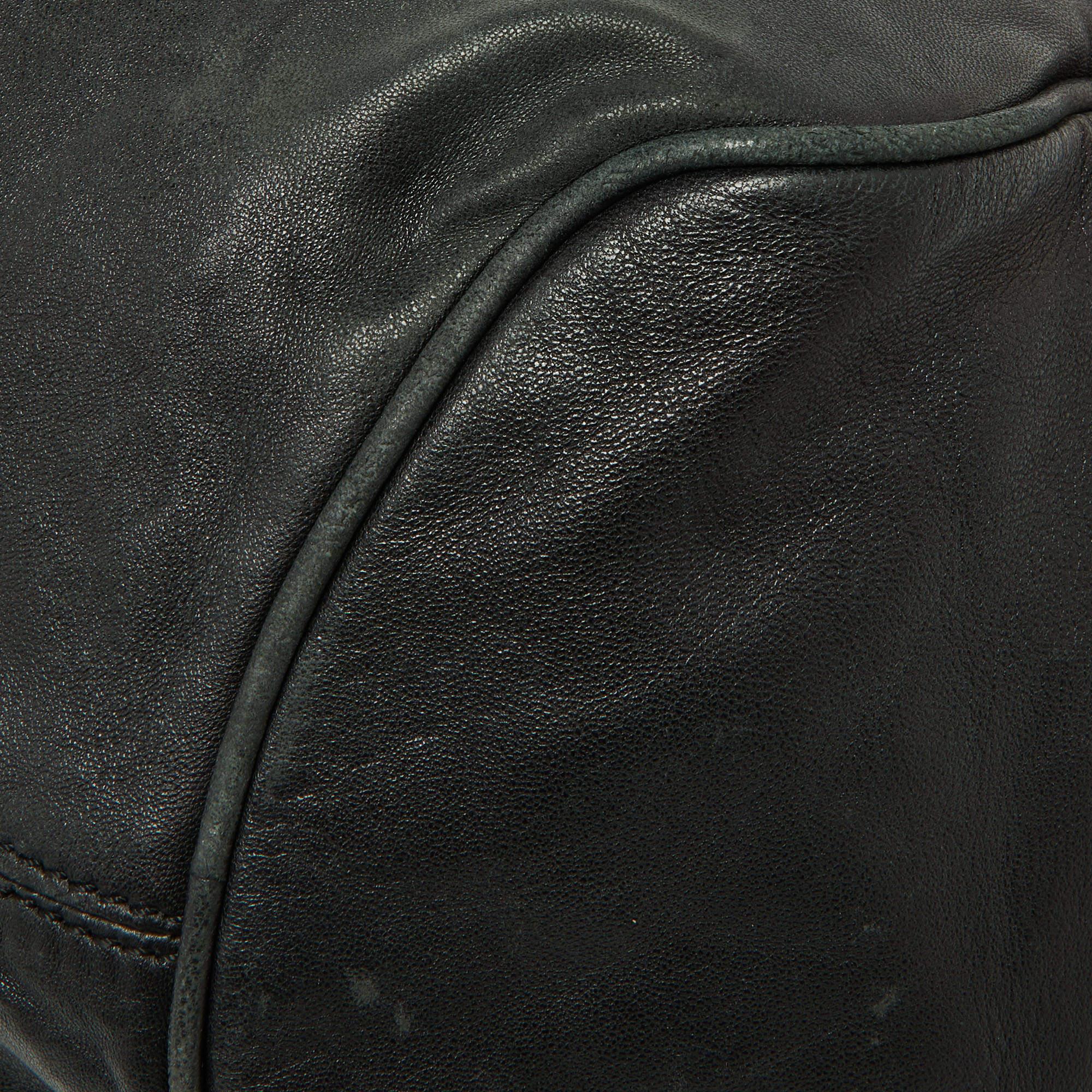 Loewe Black Leather Drawstring Hobo For Sale 8