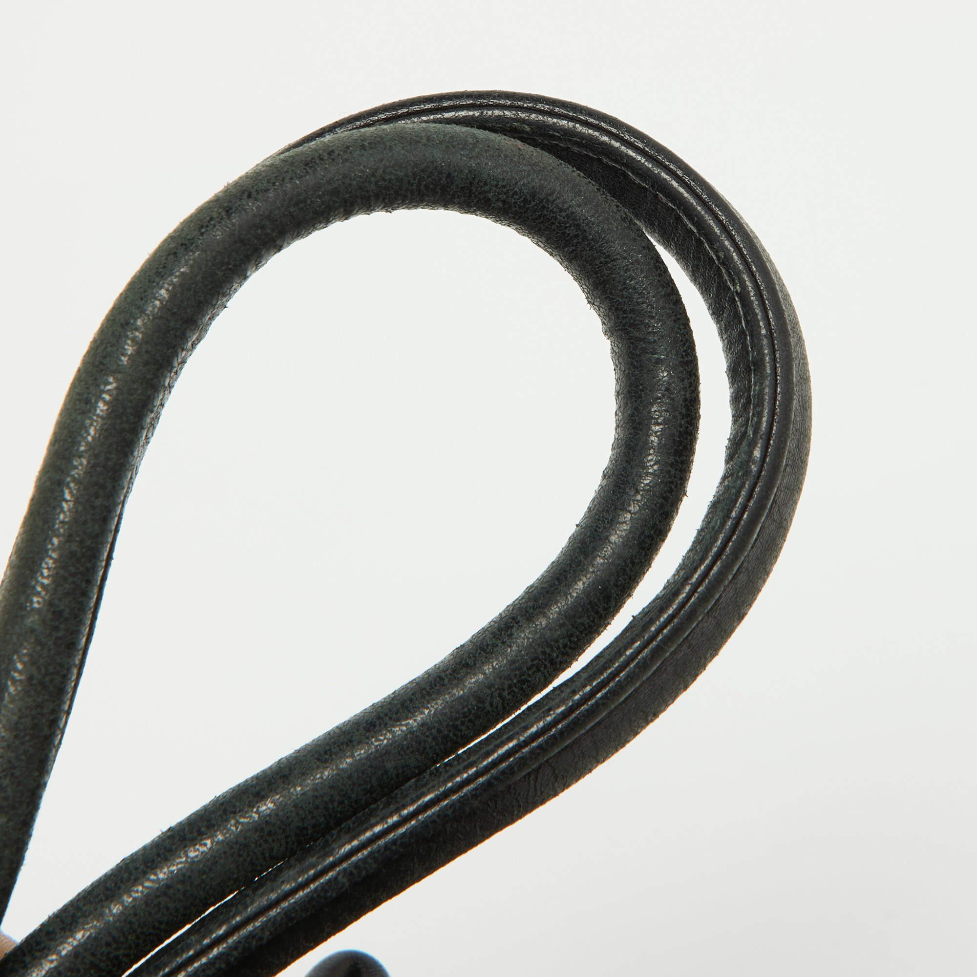 Loewe Black Leather Drawstring Hobo For Sale 2