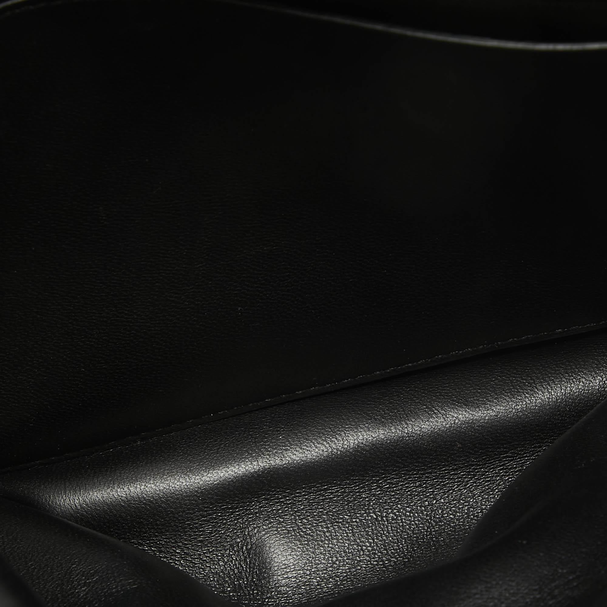 Loewe Black Leather Goya Puffer Shoulder Bag 3