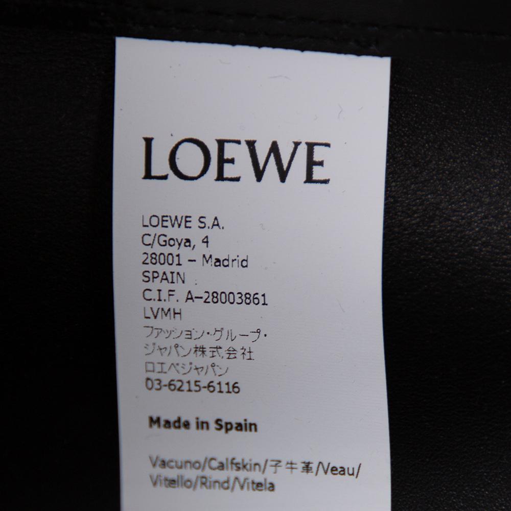 Loewe Black Leather Obi Waist Belt S In Good Condition In Dubai, Al Qouz 2