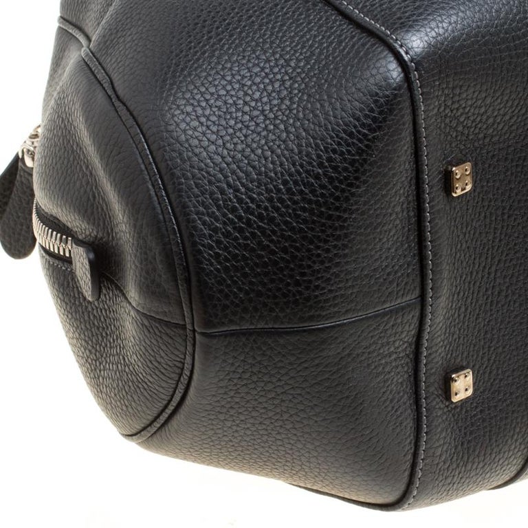 Loewe Black Leather Senda 3 Weekender Bag For Sale at 1stDibs | loewe ...