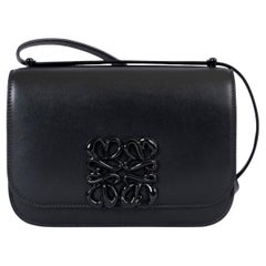 LOEWE Schwarze Leder SMALL GOYA Umhängetasche LIMITED EDITION