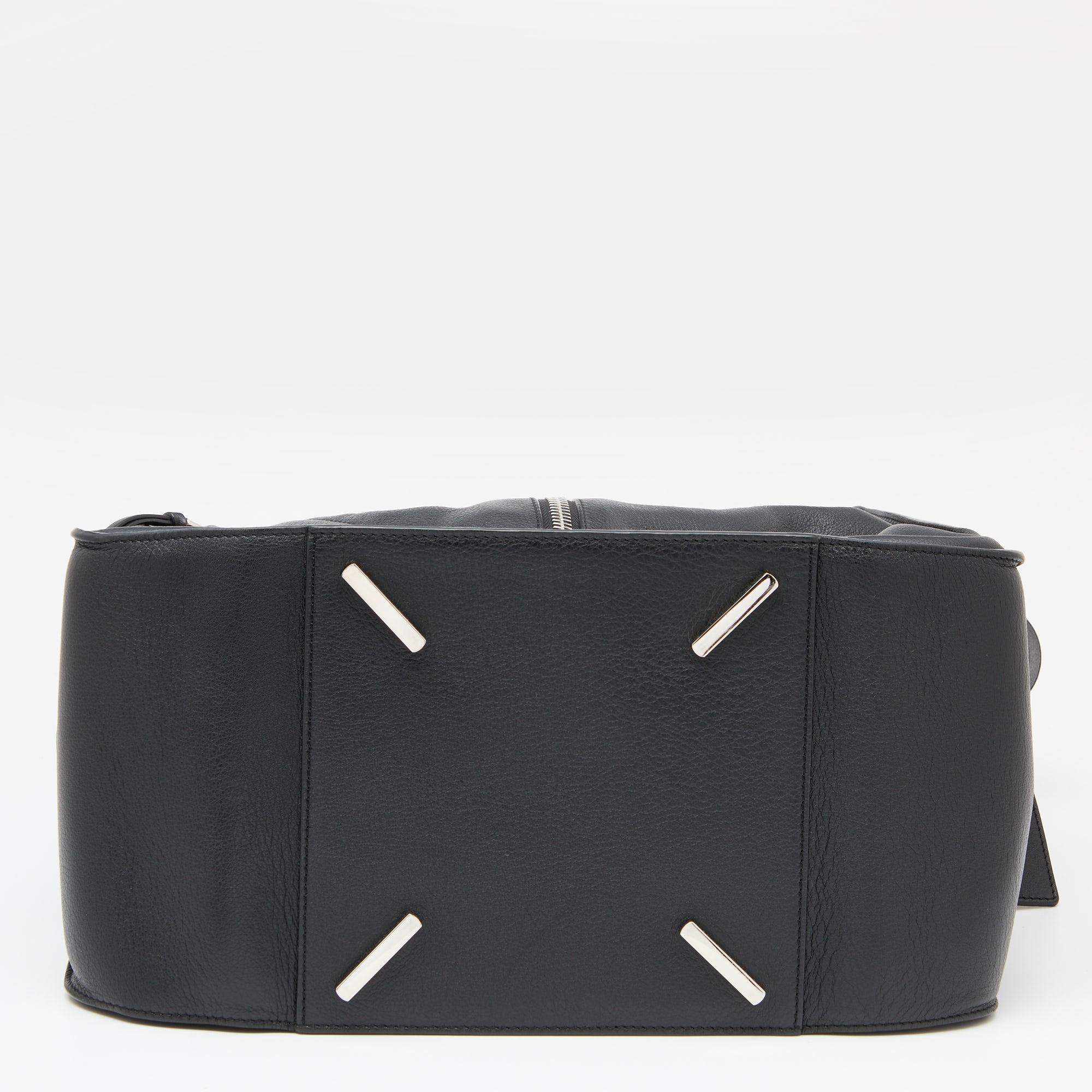 Loewe Black Leather Small Hammock Shoulder Bag 1
