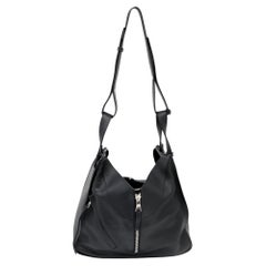Used Loewe Black Leather Small Hammock Shoulder Bag