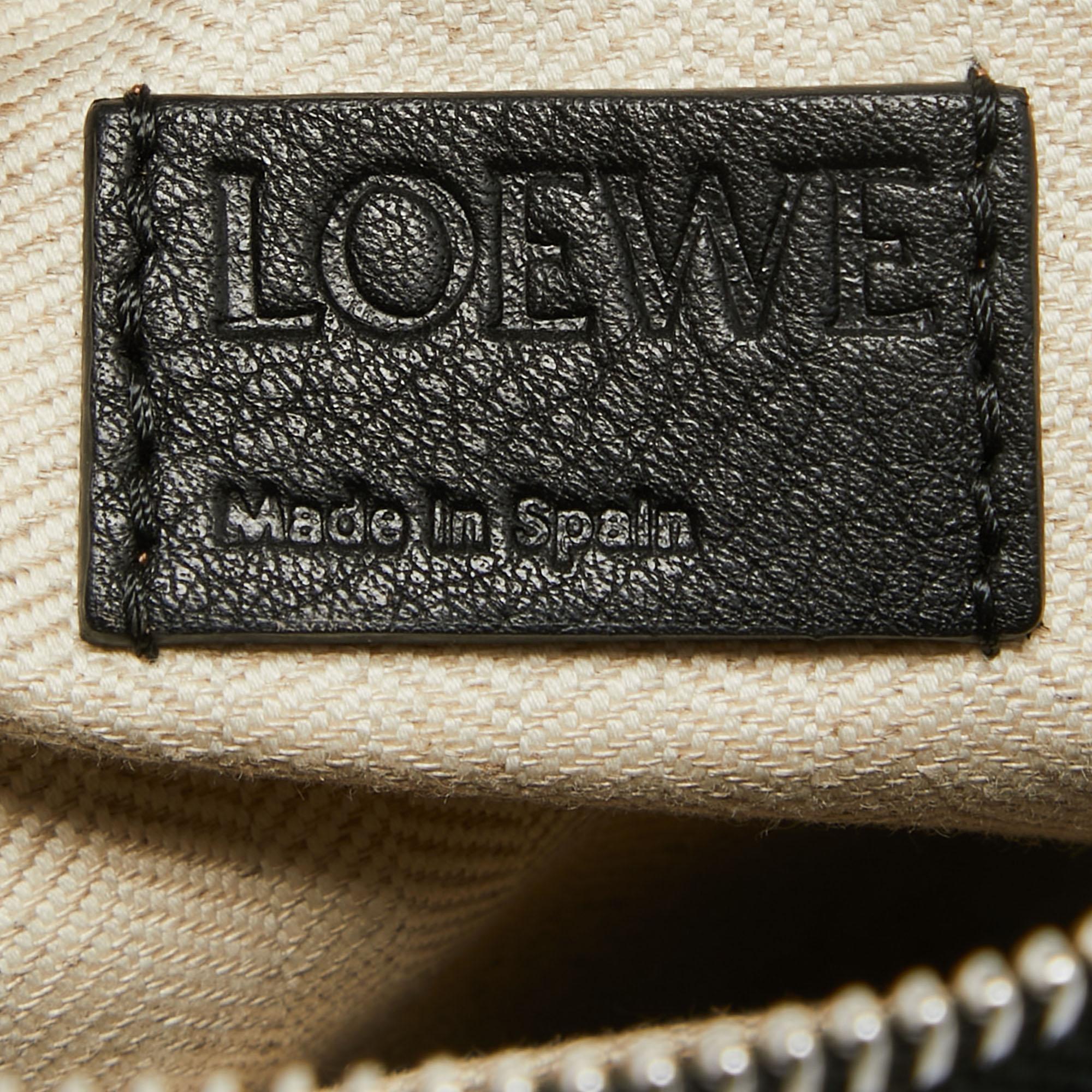 Loewe Black Leather Small Puzzle Shoulder Bag 5