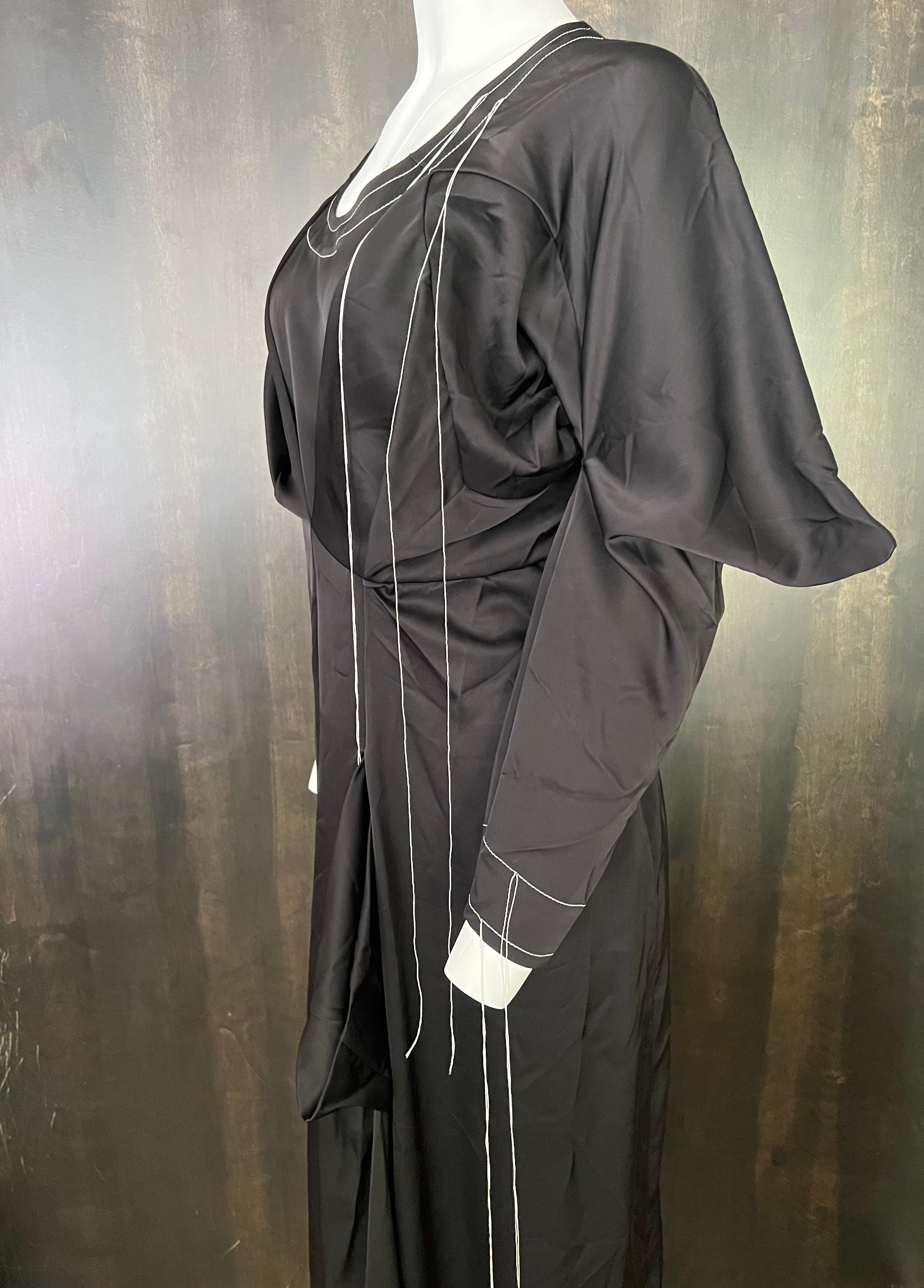 Loewe Black Maxi Dress, Size 42 2