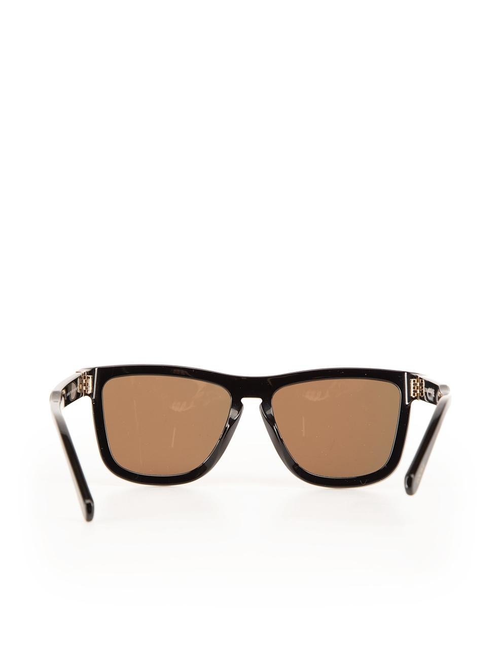 Loewe Black & Red Mirrored Square Sunglasses In New Condition In London, GB