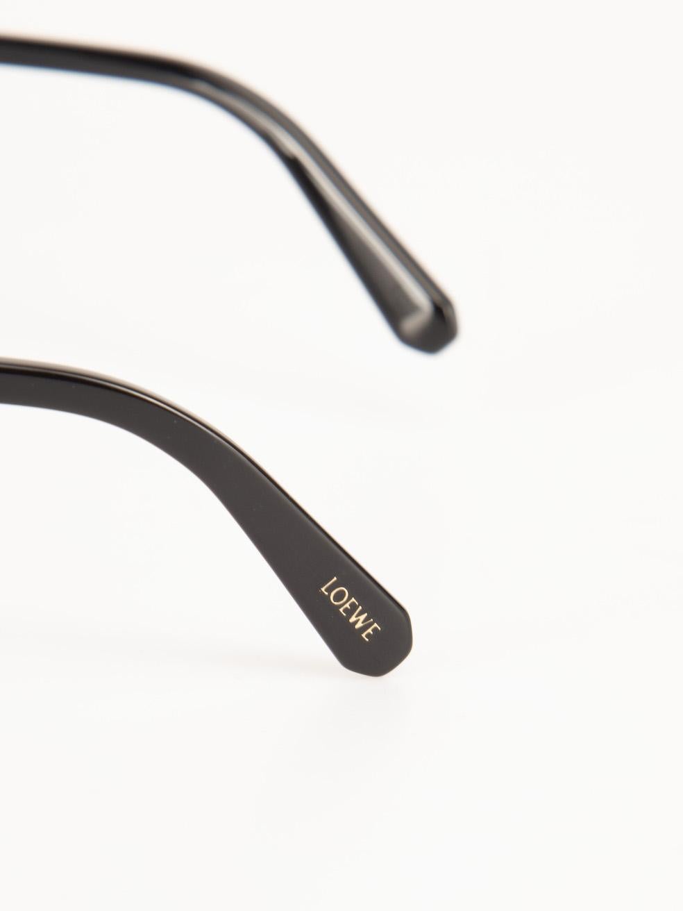 Loewe Black & Red Mirrored Square Sunglasses 1