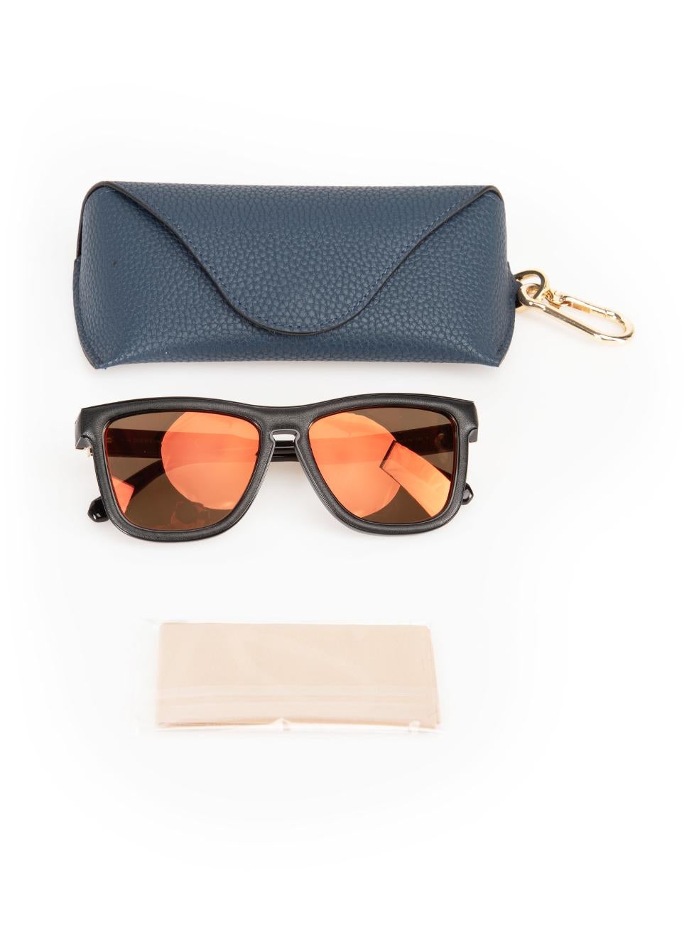 Loewe Black & Red Mirrored Square Sunglasses 3