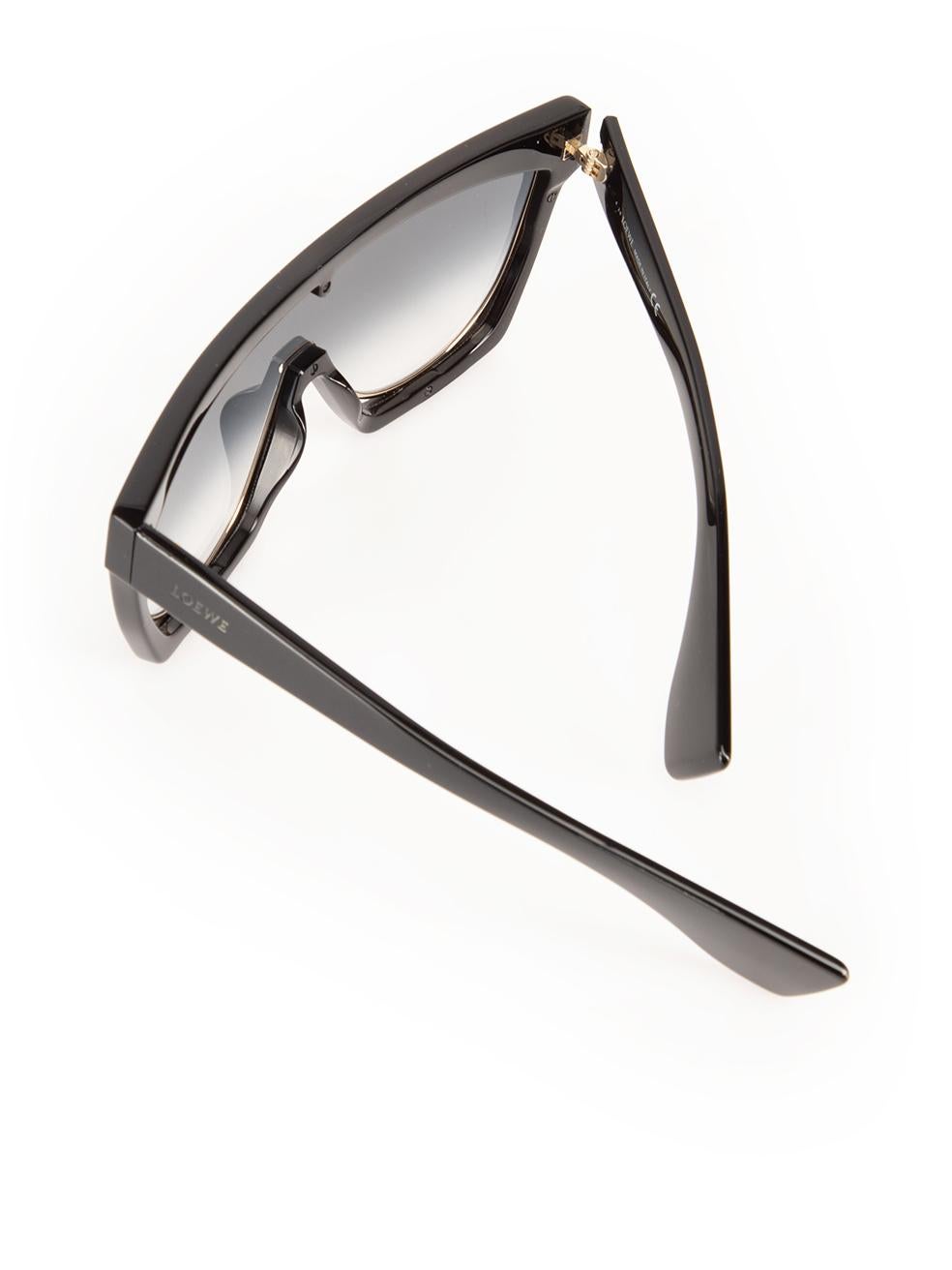 Loewe Black Shield Gradient Sunglasses 3